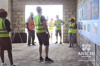 Ход строительства Anichi Resort & Spa за ноябрь 2021: строительная площадка