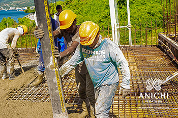 Ход строительства Anichi Resort & Spa за декабрь 2021: процесс работы