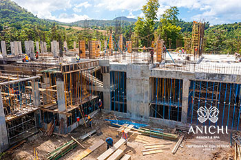 January 2022 Construction Update of Anichi Resort & Spa: Work in Progress