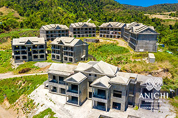 May 2022 Construction Update of Anichi Resort & Spa: Buildings