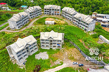 Ход строительства Anichi Resort & Spa за июль 2022: здания 6-10