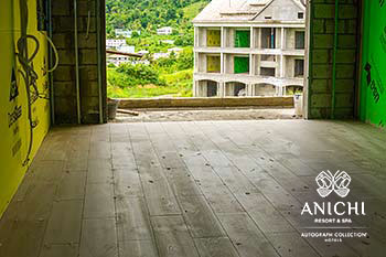 Ход строительства Anichi Resort & Spa за сентябрь 2022: отделочные работы