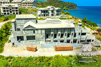 Ход строительства Anichi Resort & Spa за Май 2023: здание с инженерным блоком