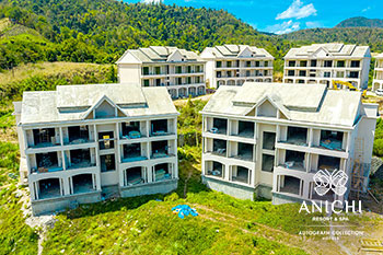 Ход строительства Anichi Resort & Spa за Май 2023: здания 1 и 2