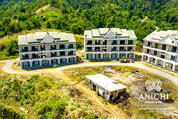 Ход строительства Anichi Resort & Spa за Май 2023: здания 6 и 7