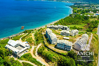 Ход строительства Anichi Resort & Spa за Май 2023: вид с воздуха на север