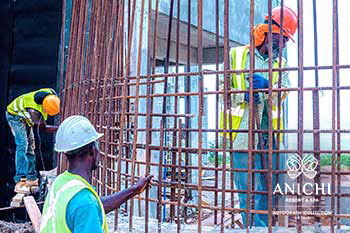 Ход строительства Anichi Resort & Spa за июнь 2023: строительная площадка