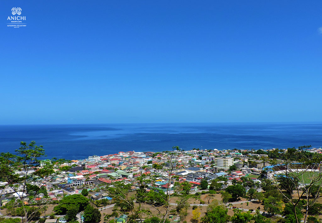 Roseau is the capital of Dominica