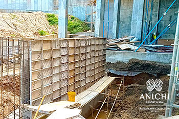 November 2023 Construction Update of Anichi Resort & Spa: Construction Site