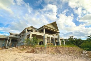 November 2023 Construction Update of Anichi Resort & Spa: Entrance Block
