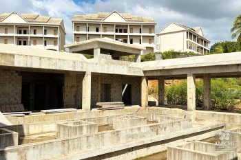 November 2023 Construction Update of Anichi Resort & Spa: Entrance Block
