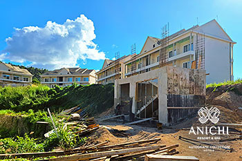 December 2023 Construction Update of Anichi Resort & Spa: Staircase