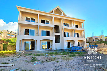 Ход строительства Anichi Resort & Spa за декабрь 2023: здание 1