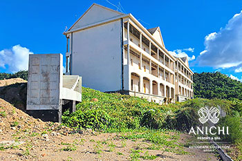 Ход строительства Anichi Resort & Spa за декабрь 2023: лестница