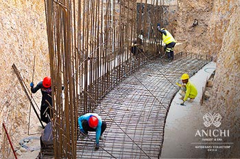 Ход строительства Anichi Resort & Spa за март 2024: работники
