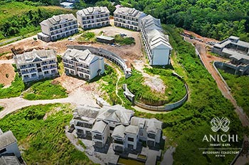 Ход строительства Anichi Resort & Spa за март 2025 года