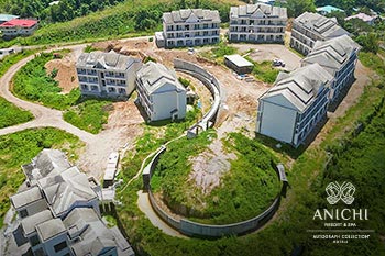Ход строительства Anichi Resort & Spa за март 2025 года