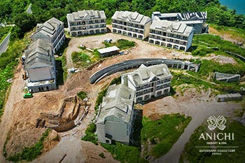 Ход строительства Anichi Resort & Spa за март 2025 года