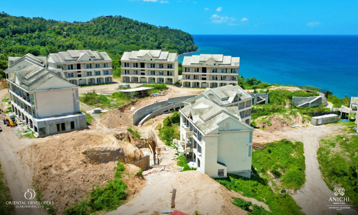 Ход строительства Anichi Resort & Spa за март 2025 года