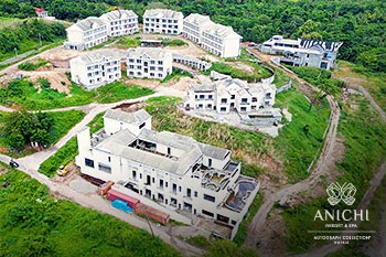 Ход строительства Anichi Resort & Spa за апрель 2025 года