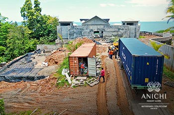 Ход строительства Anichi Resort & Spa за апрель 2025 года