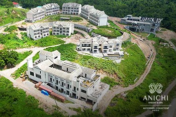 Ход строительства Anichi Resort & Spa за июль 2025 года