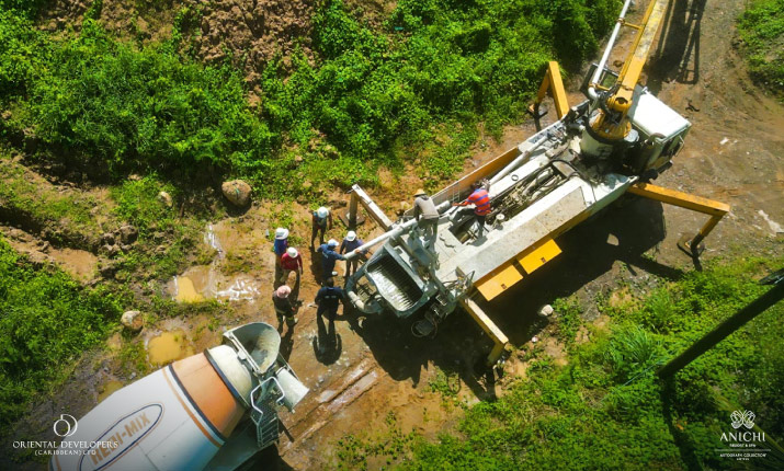Ход строительства курорта Anichi Resort & Spa. Ноябрь 2025